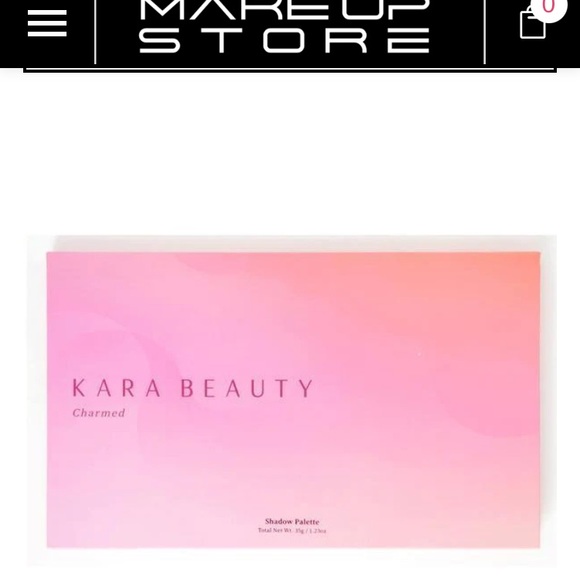 KARA BEAUTY EYESHADOW PALETTE "CHARMED" - Picture 2 of 7